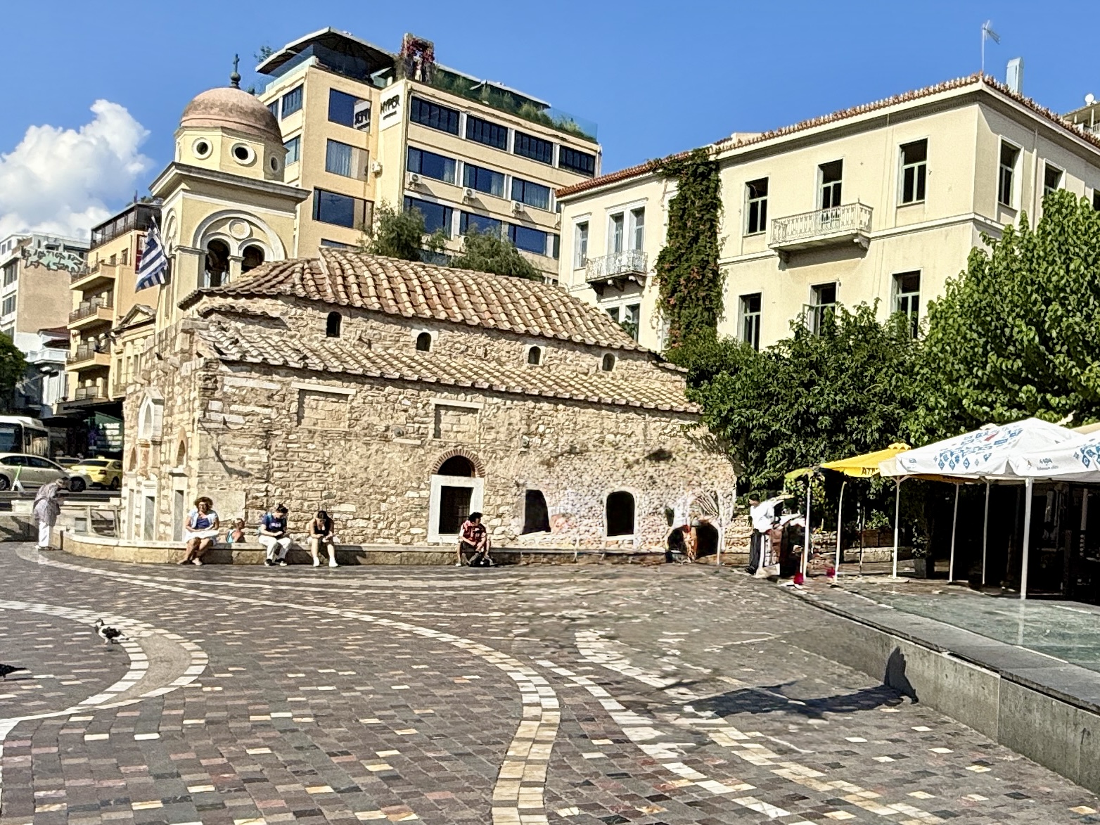 Four empires, one square
